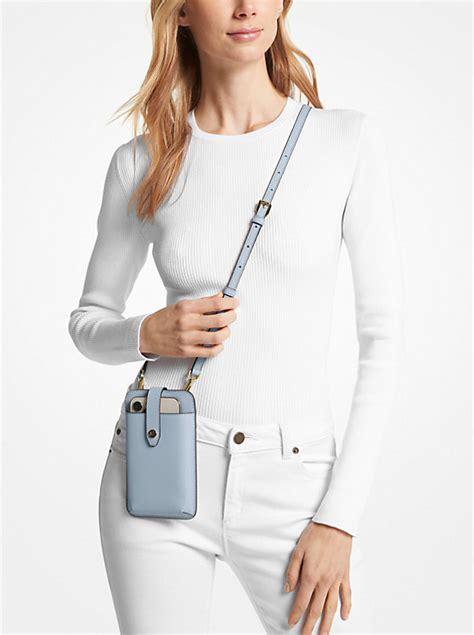 michael kors smartphone crossbody|michael kors crossbody phone purse.